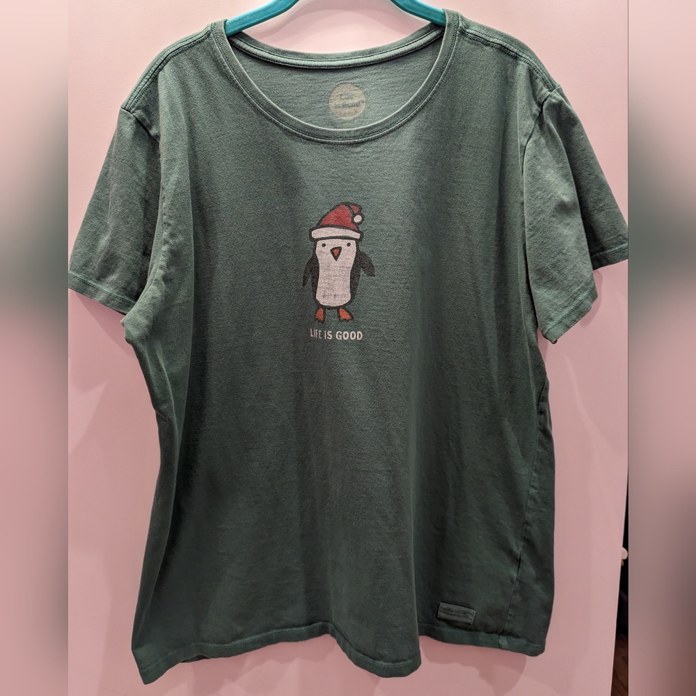 Life Is Good Short Sleeve Ladies Crusher Tee XL